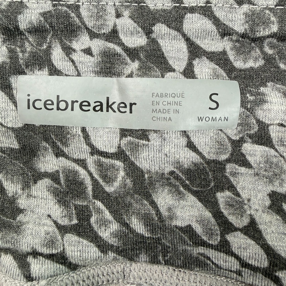 Icebreaker Fastray High Rise Wool Stretch Tights Sz S Forest Shadows Base Layer - Picture 5 of 7